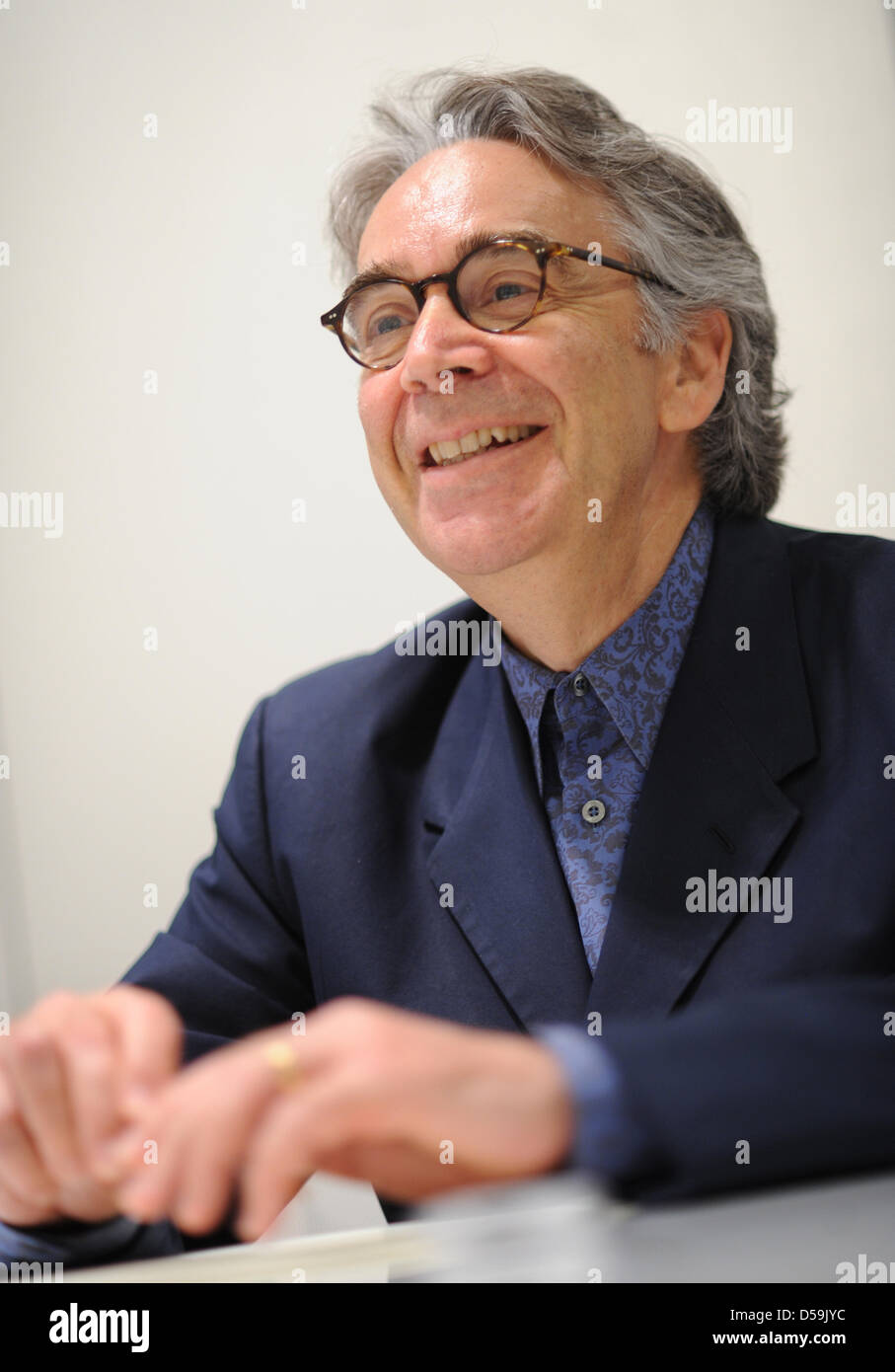 Canadian soundtrack composer Howard Leslie Shore gives an interview in Munich, Germany on 26 June 2010. Born on 18 October 1946, Shore has composed the original soundtracks to more than 40 film including 'The Lord of the Rings'. Photo: Andreas Gebert Stock Photo