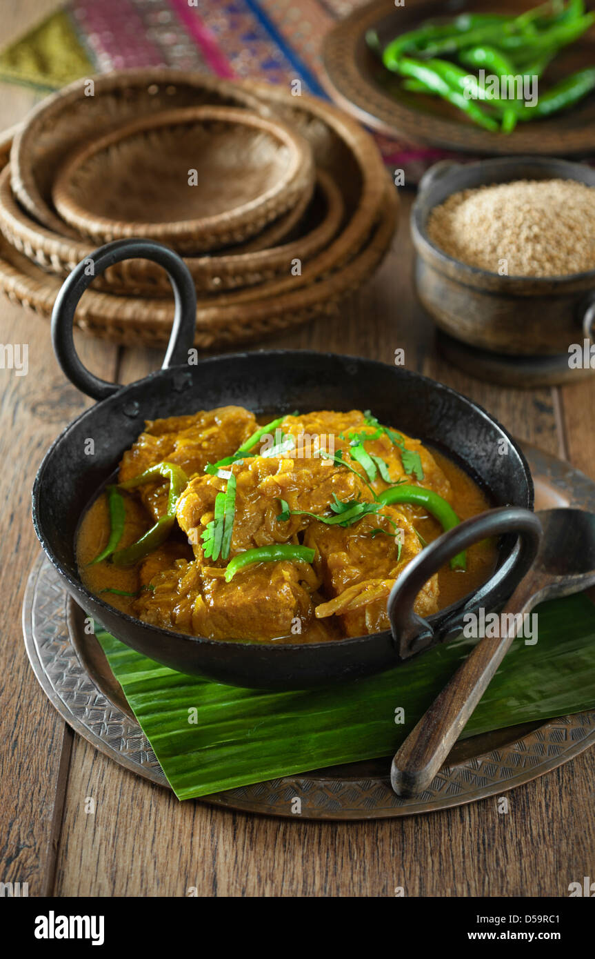 Bengali fish curry India Food Stock Photo Alamy