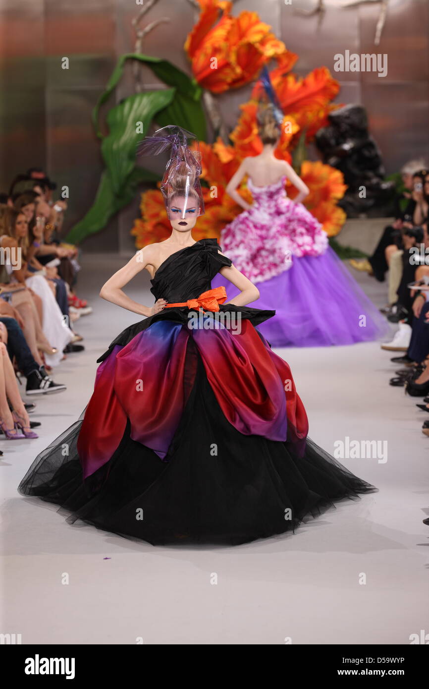 Christian Dior Fall 2010 Couture Fashion Show  Dior haute couture,  Christian dior haute couture, Couture collection