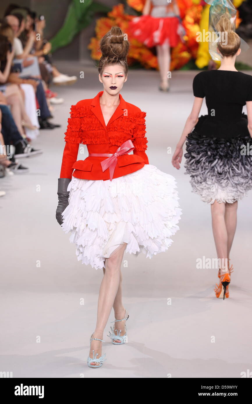 Christian Dior Fall 2010 Couture Fashion Show  Dior haute couture,  Christian dior haute couture, Couture collection