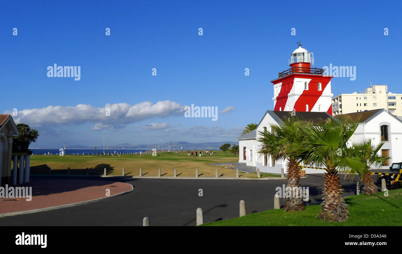 green point lighthouse, cape town, south africa Stock Photo