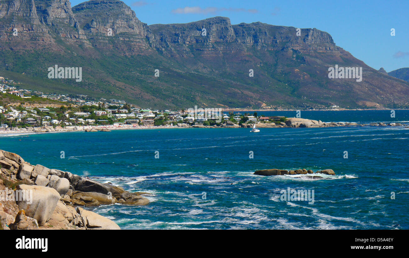 camps bay, cape town, south africa Stock Photo