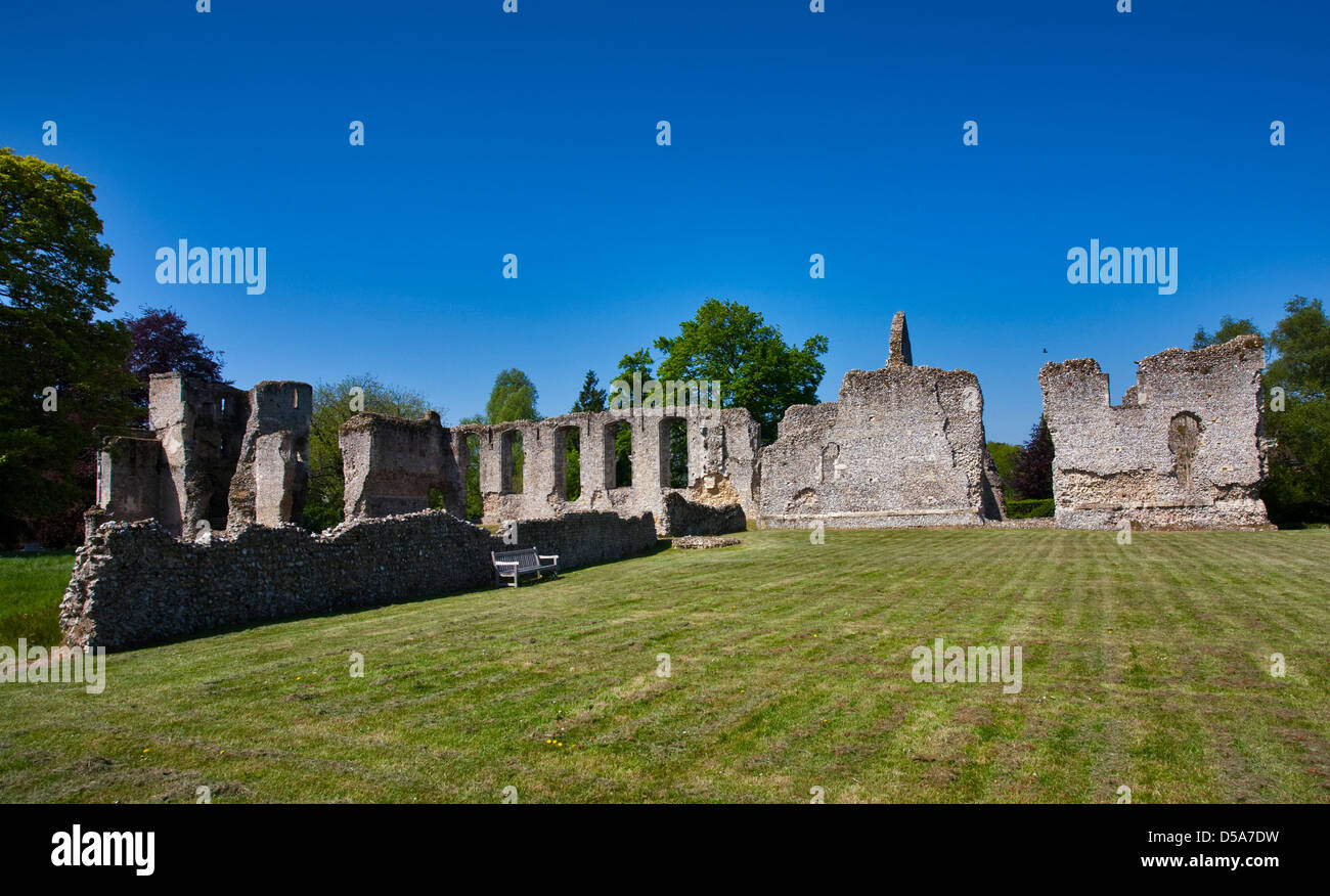 Waltham Palace Ruins, Hampshire, England Stock Photo Alamy