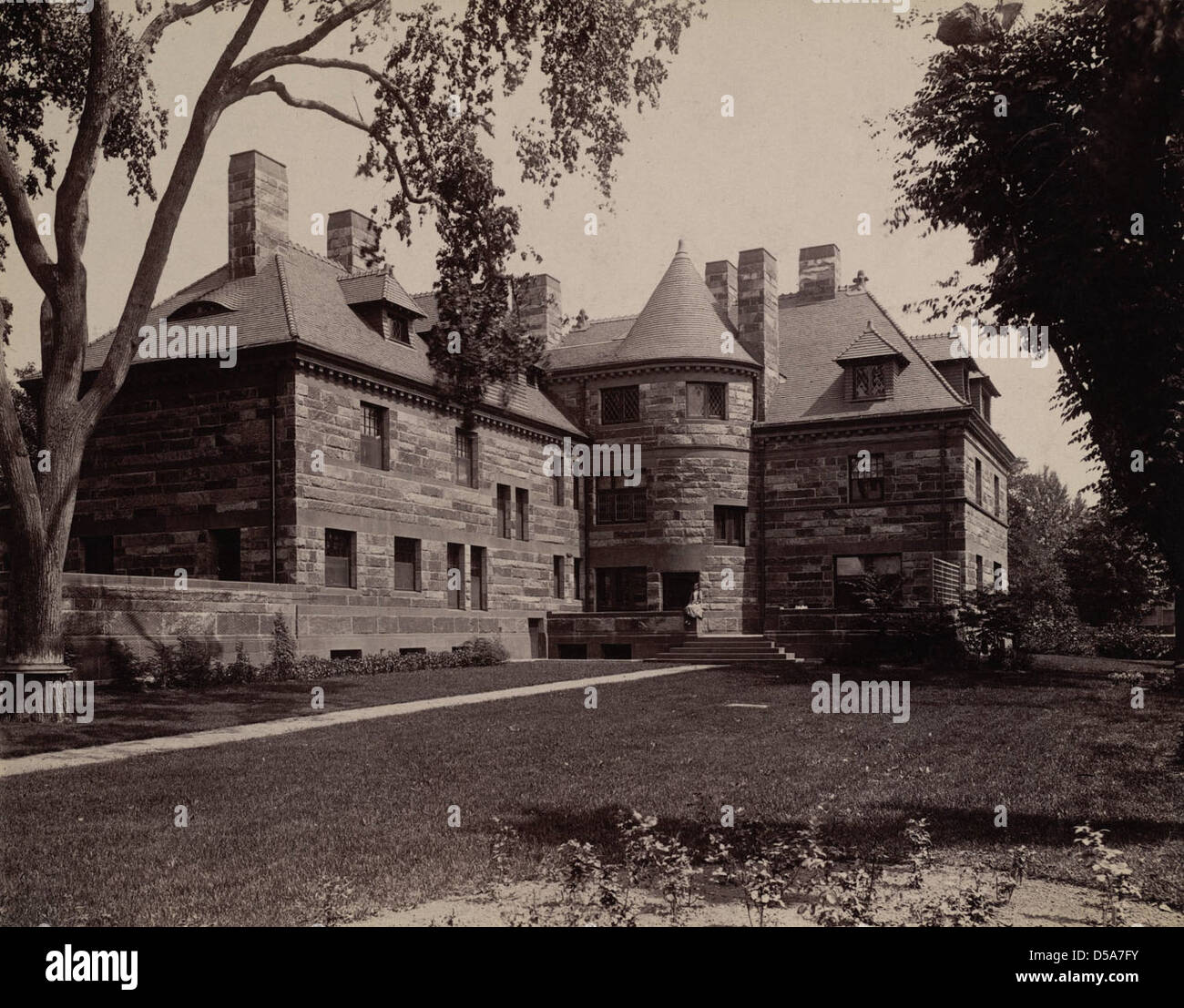 Edwin H. Abbot House Stock Photo