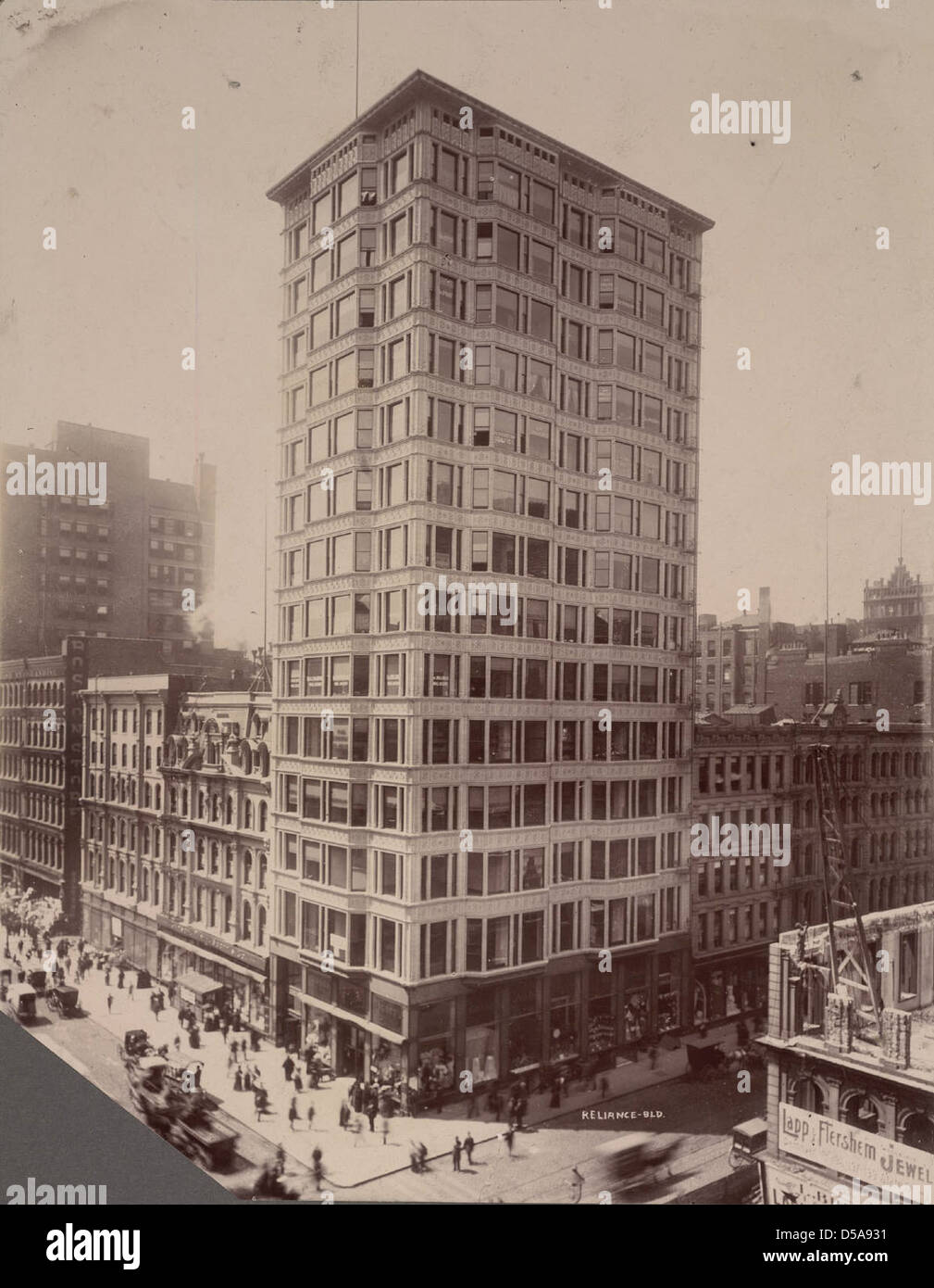Reliance Building, Chicago Stock Photo Alamy