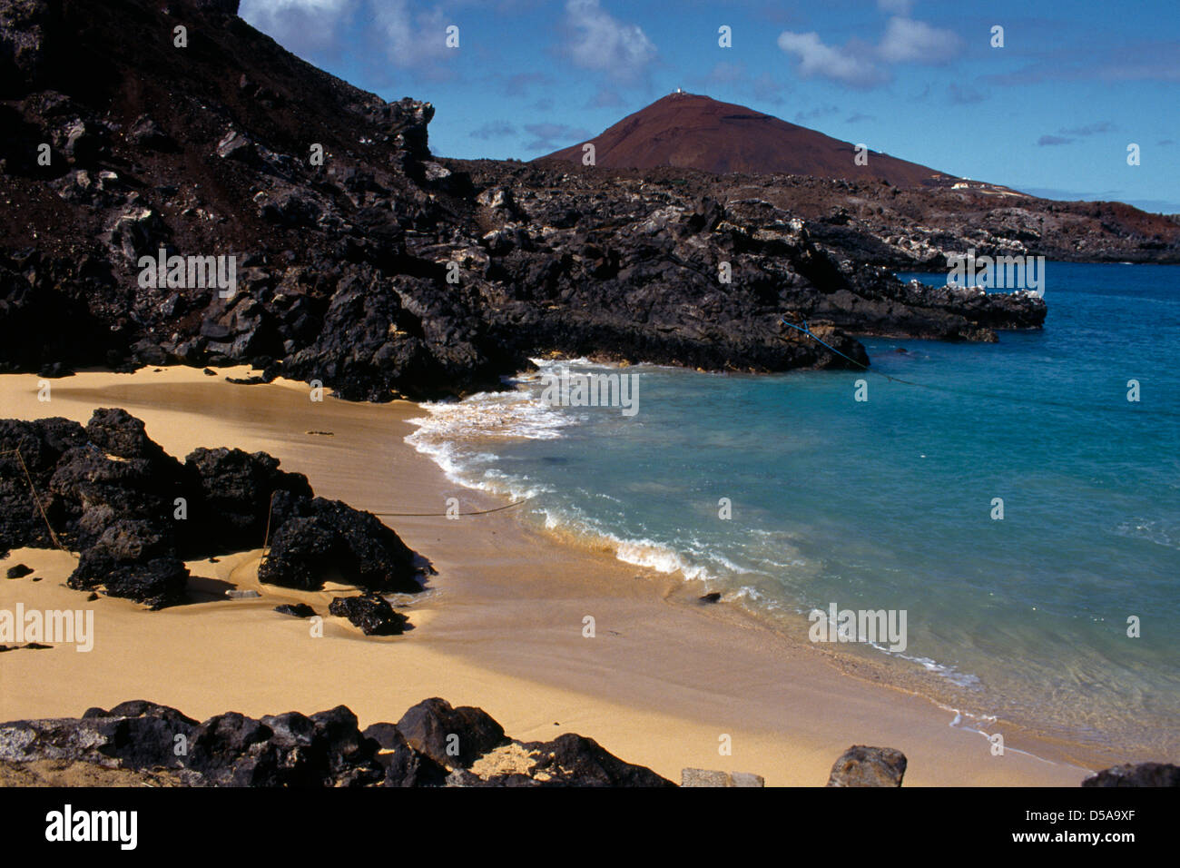 Ascension Island To St Helena Crosshill From Comfortless Cove Stock Photo