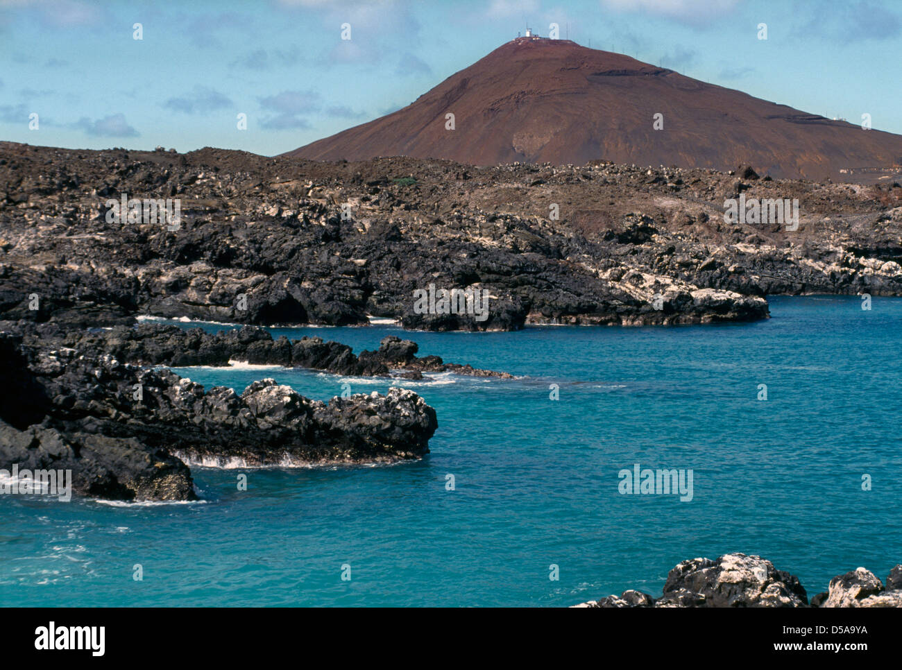 Ascension Island To St Helena Crosshill From Comfortless Cove Stock Photo