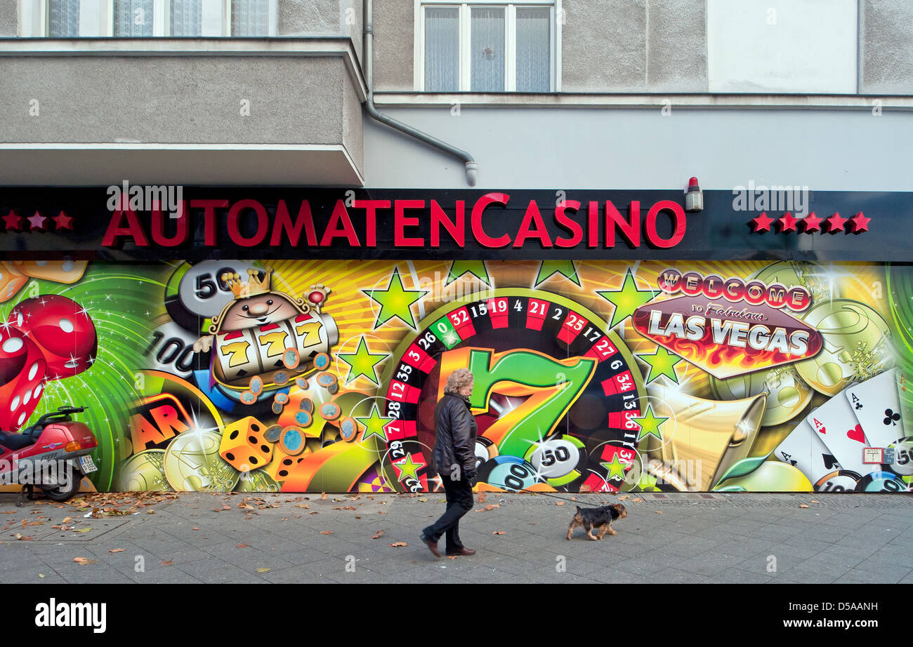 Berlin, Germany, Exterior of a casino in Berlin-Wedding Stock ...