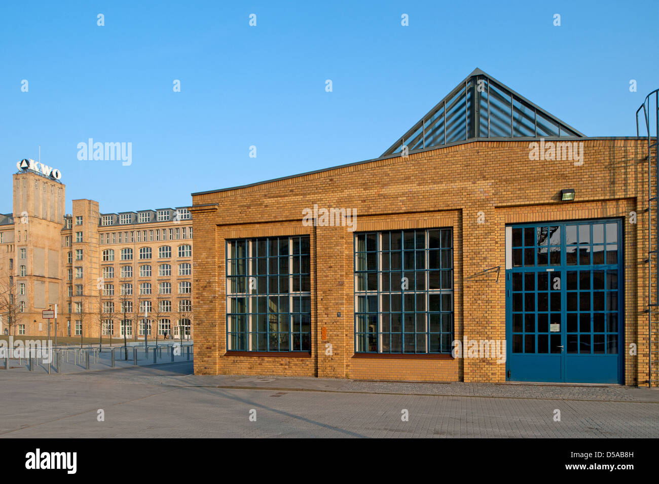 Berlin, Germany, the buildings of the former cable factory Oberspree ...