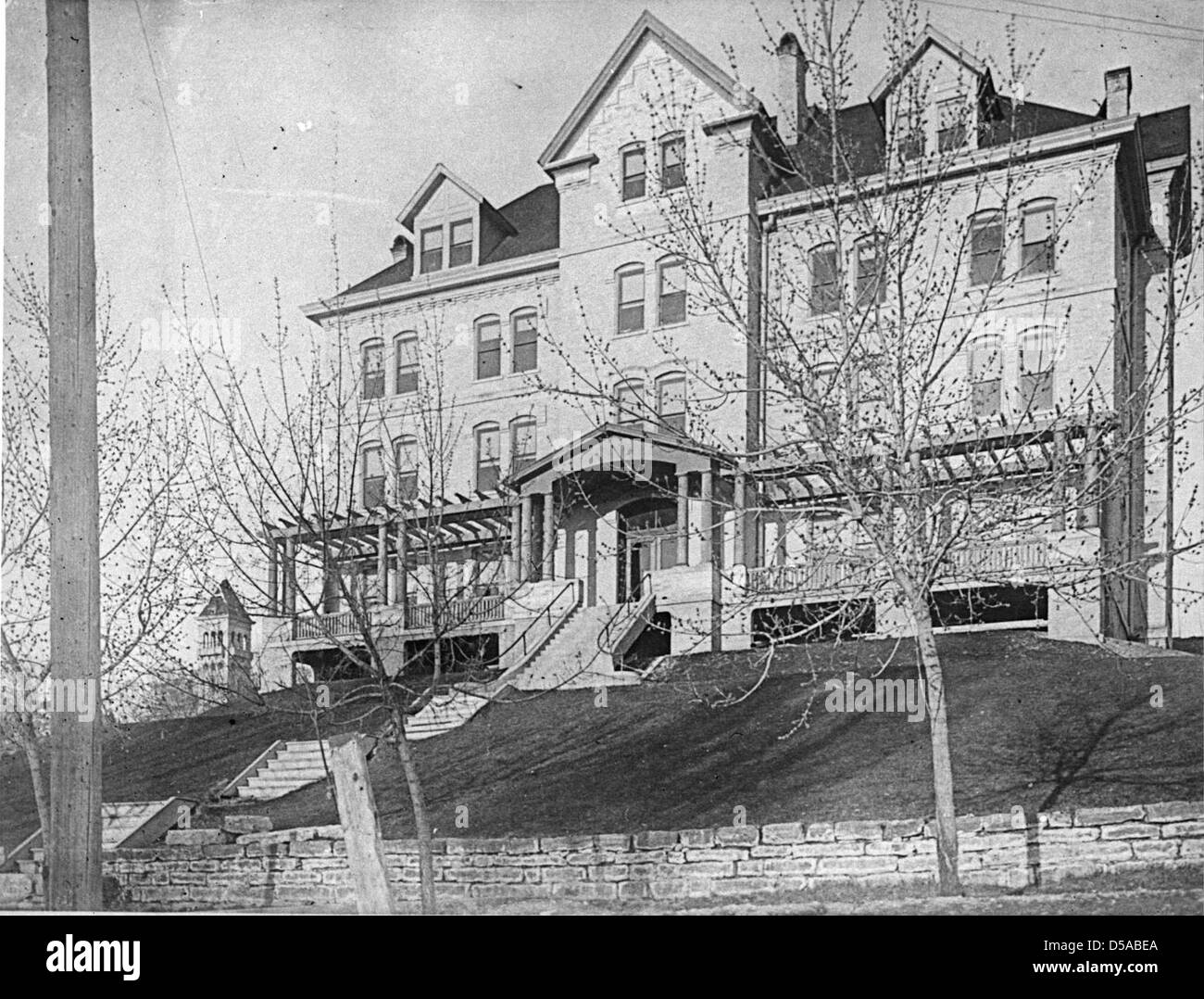 Domestic science building, Logan, Utah, 1910-20. Stock Photo