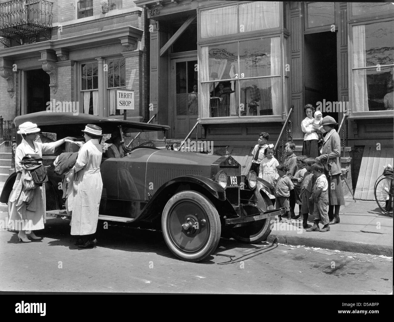Series of photographs showing the Westchester County Thrift Shop and the many activities