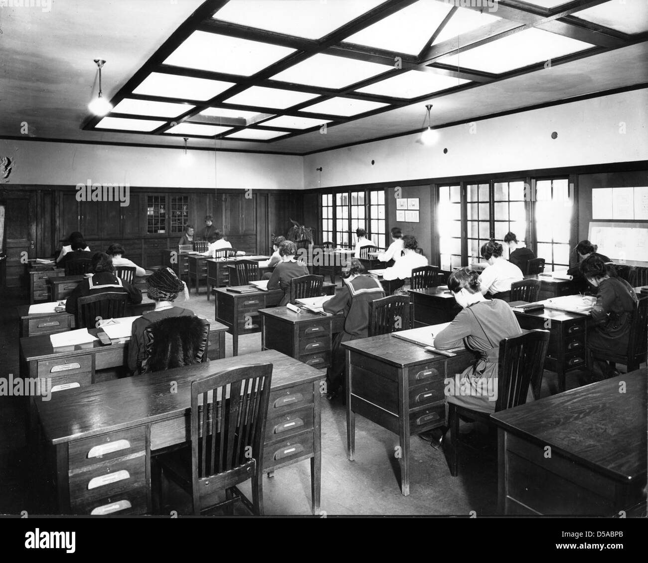 Drafting Room Black And White Stock Photos Images Alamy