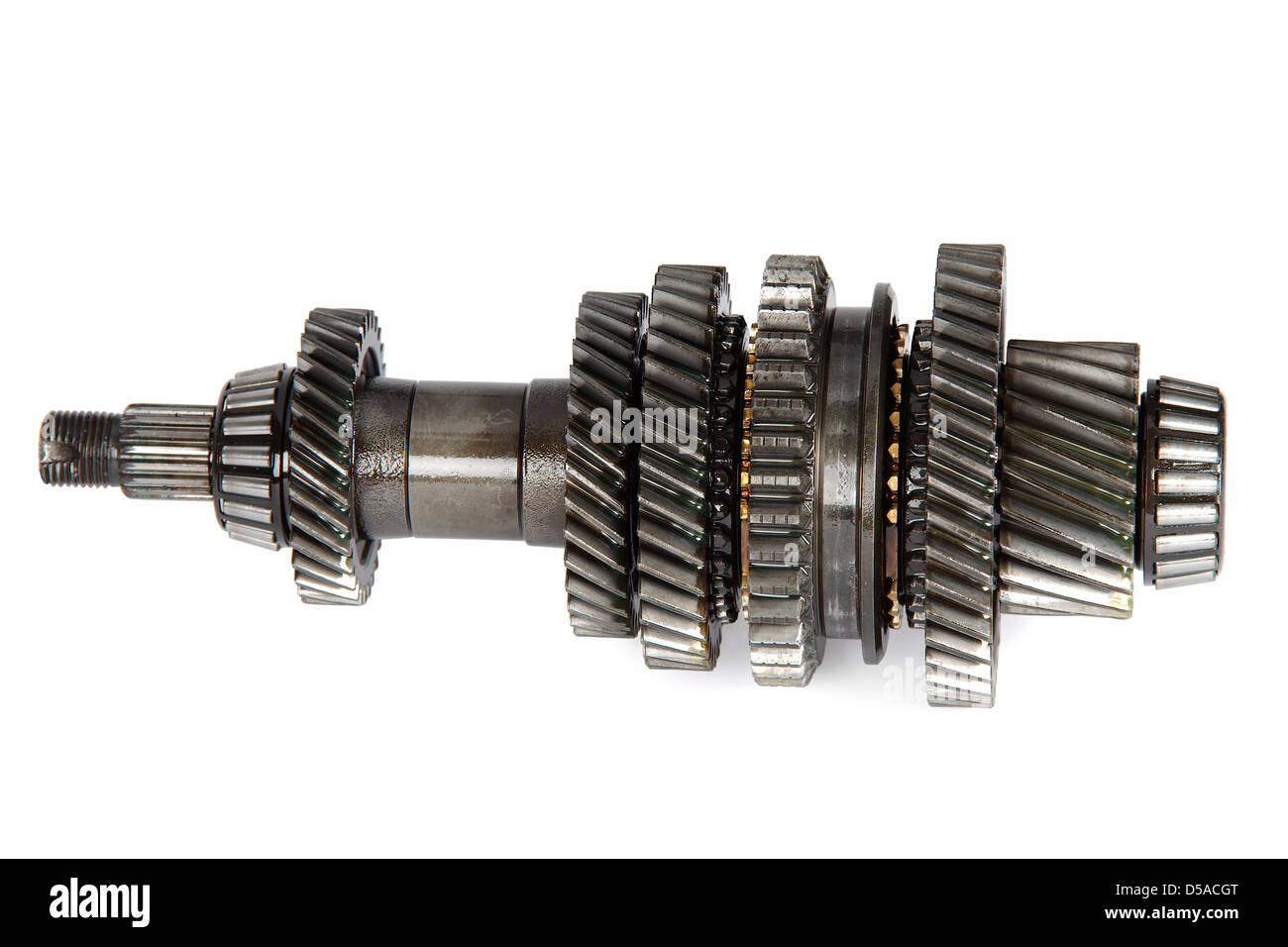 Transmission gears , isolated on a white background Stock Photo Alamy