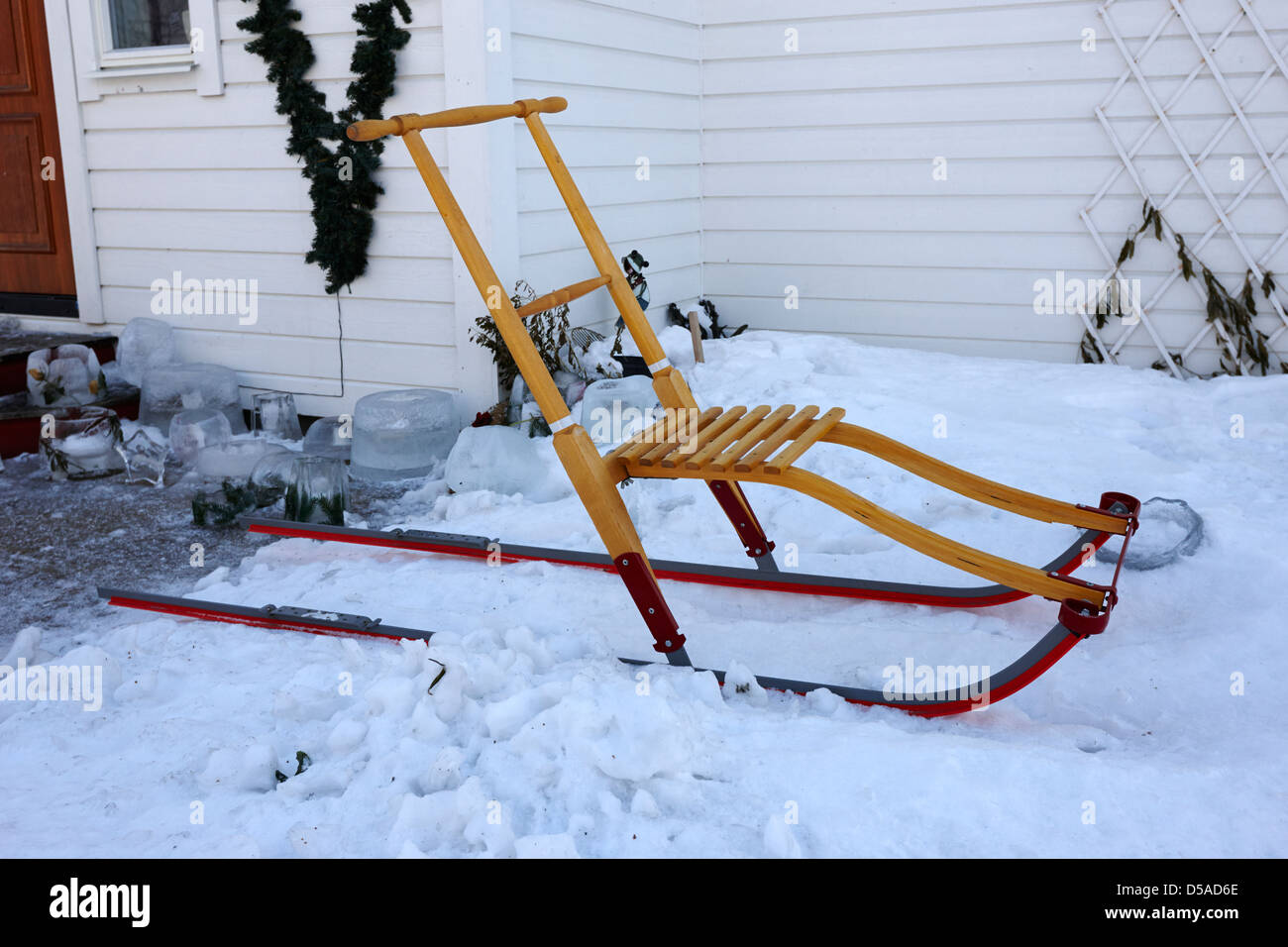 Kick sled hires stock photography and images Alamy