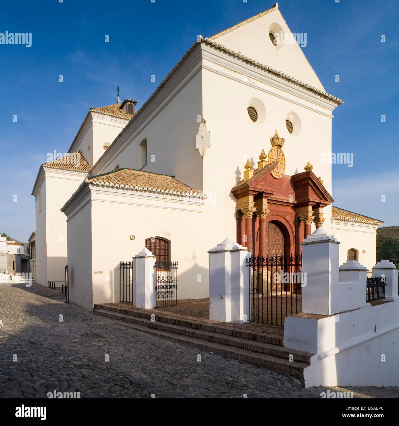 MACHARAVIAYA. SAN JACINTO CHURCH, MALAGA SPAIN Stock Photo