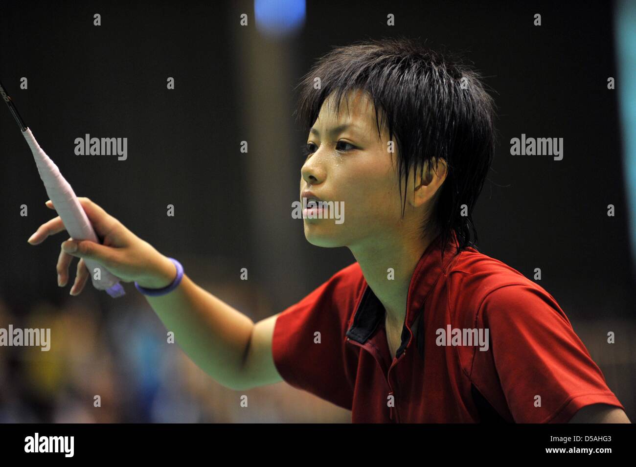 Yuki Fukushima (Aomori Yamada), JULY 30, 2010 - Badminton : 2010 Inter ...