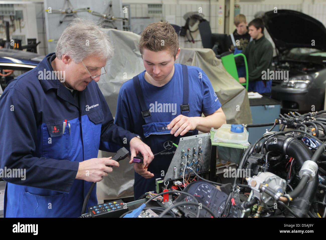 Flensburg, Germany, at the Chamber of Automotive Mechatronics Flensburg