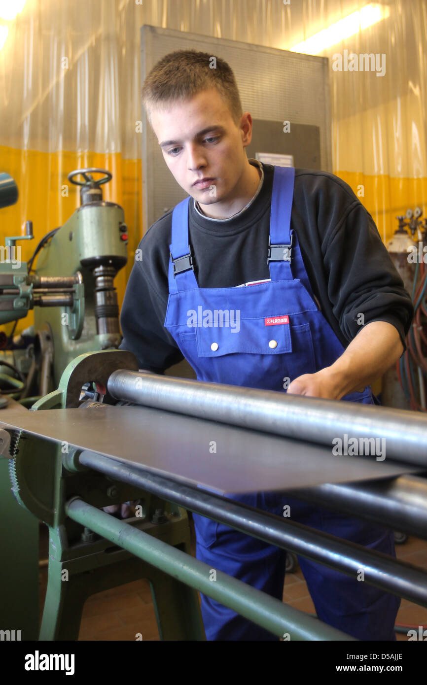 Rendsburg, Germany, at the Chamber of Rendsburg body mechanics are ...