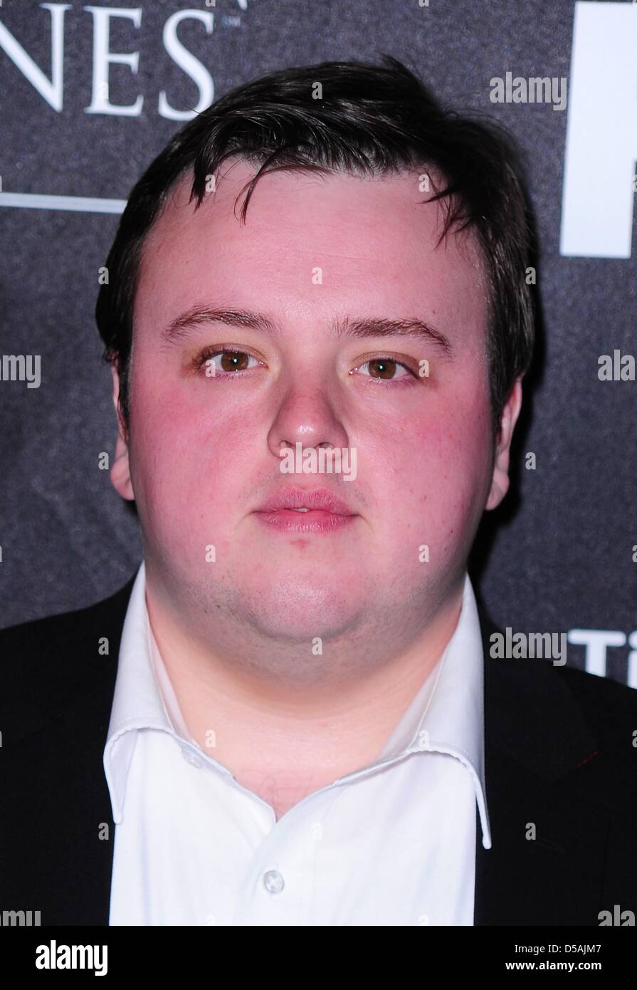 New York, USA. 27th March 2013. John Bradley at arrivals for GAME OF
