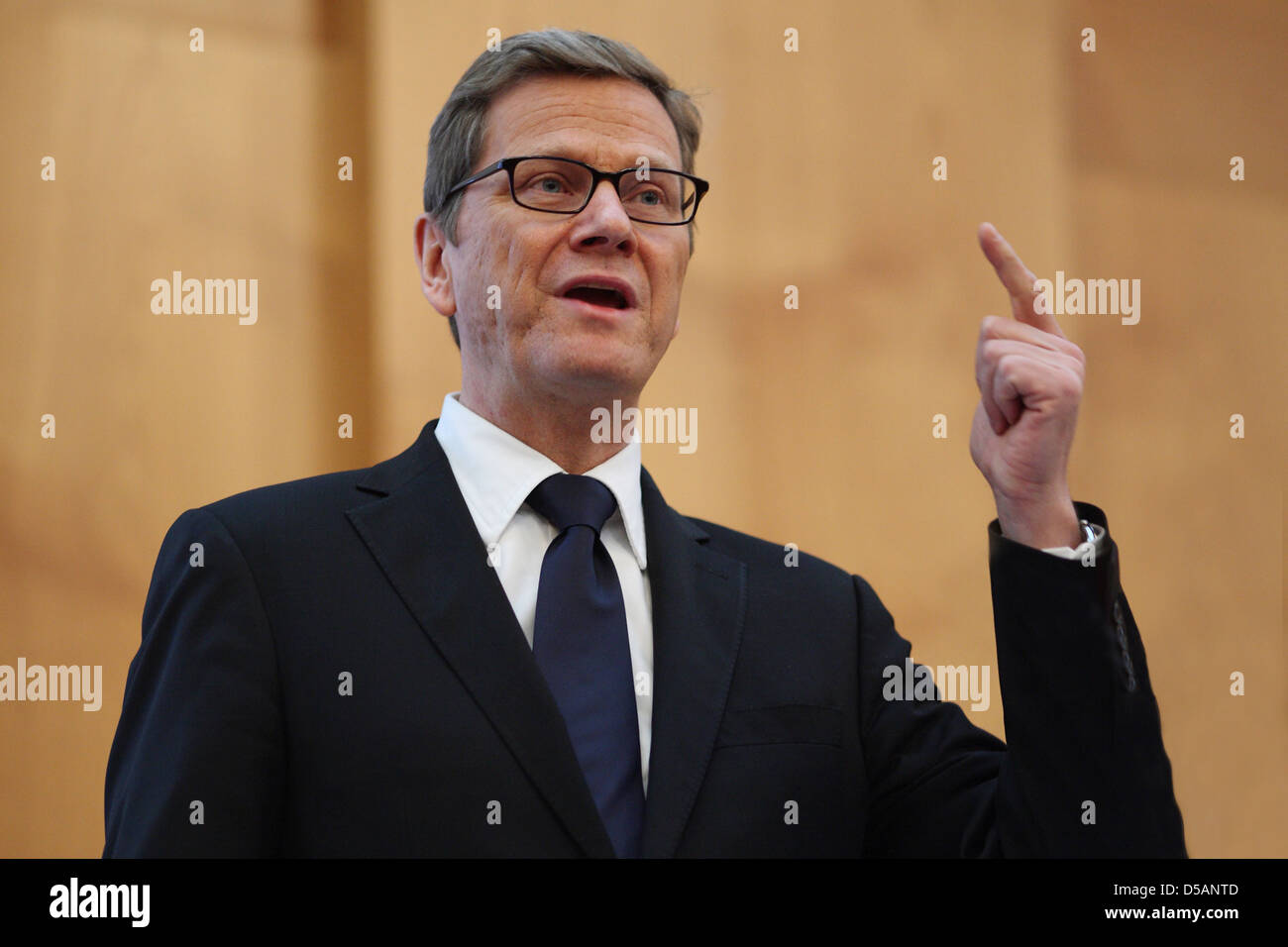 Berlin, Germany, Foreign Minister Guido Westerwelle, the FDP Stock Photo