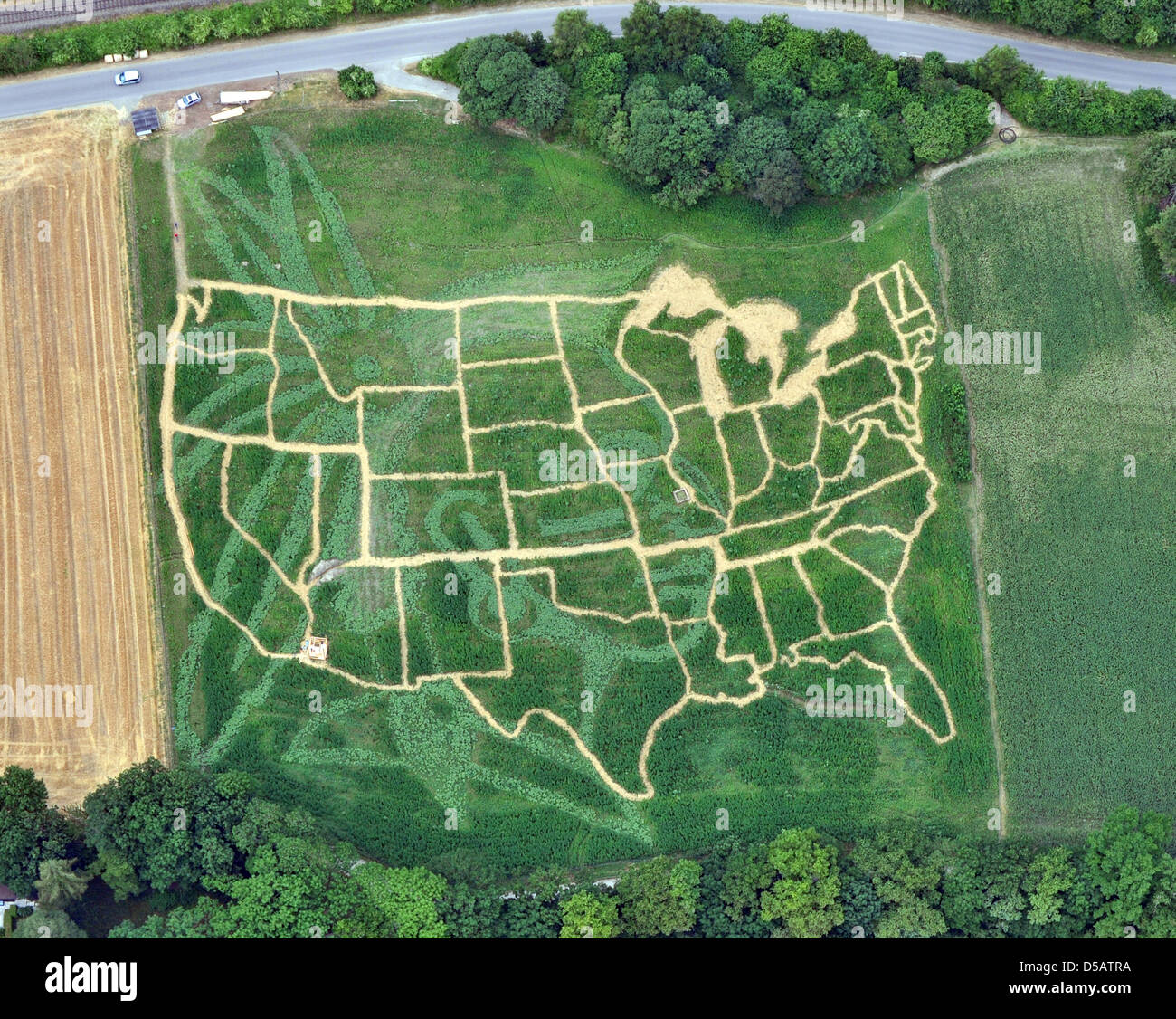 America wild west map hi-res stock photography and images - Alamy