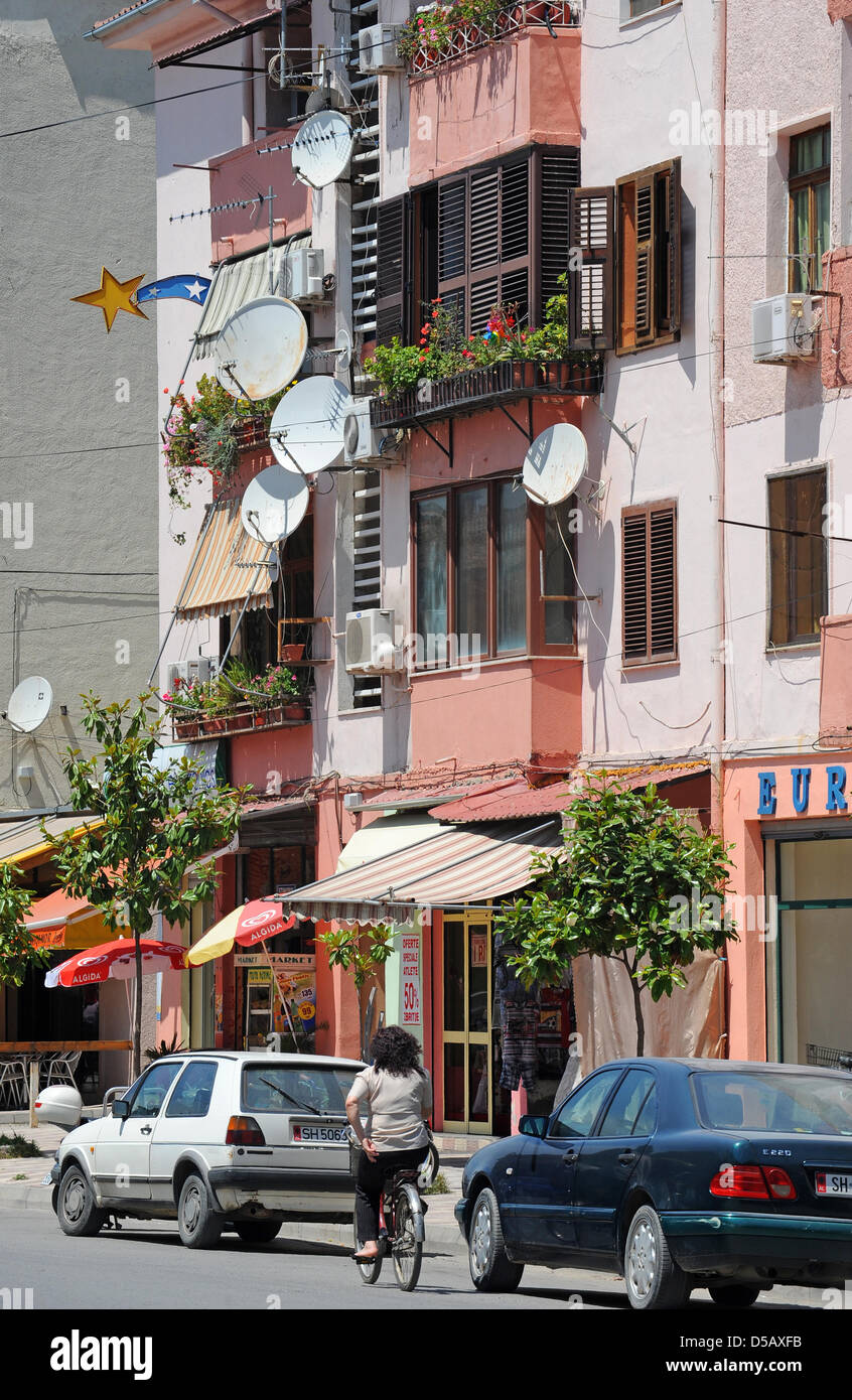 Construction in albania houses hi-res stock photography and images - Alamy