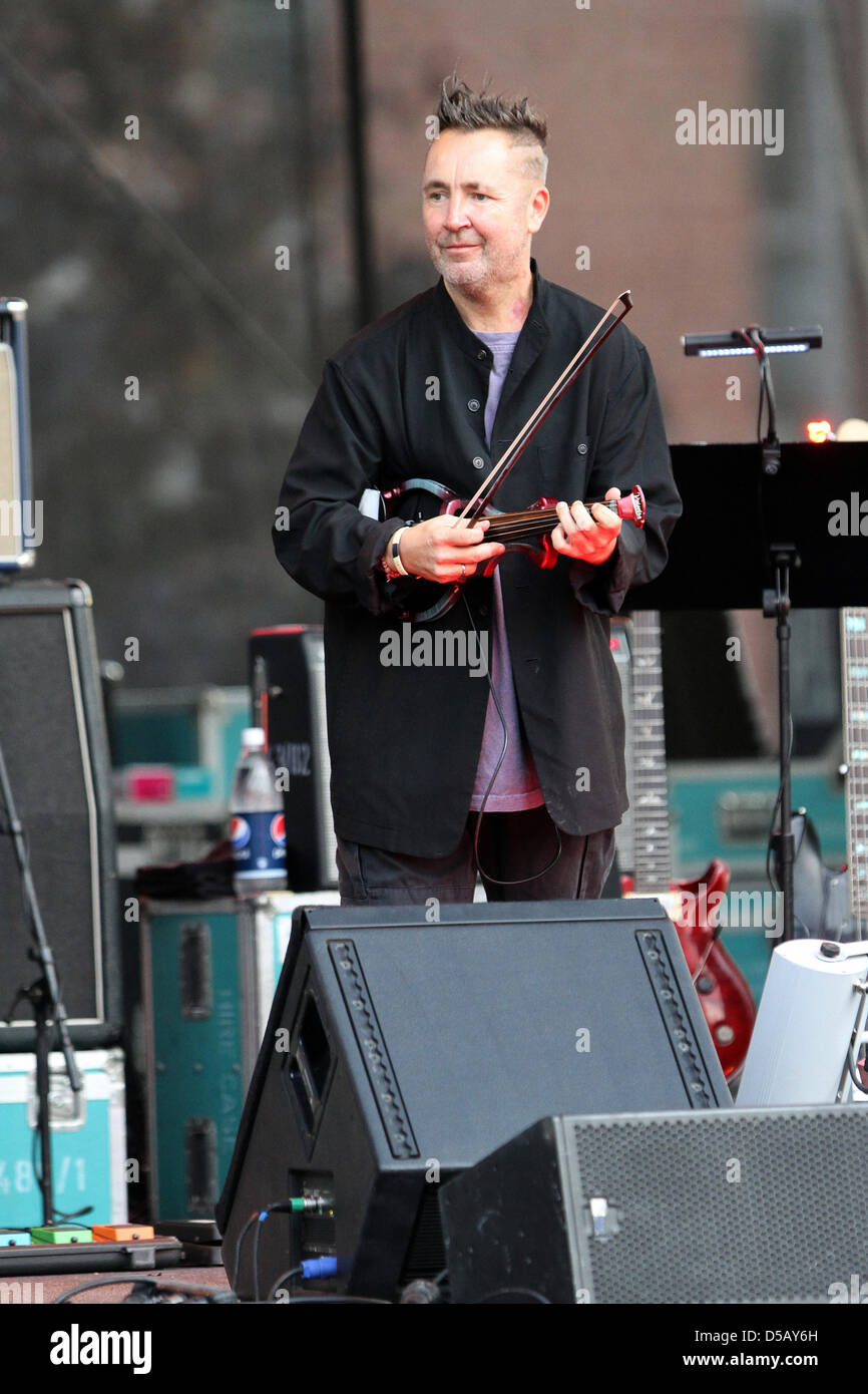 British violinist Nigel Kennedy performs at 'Polish Jazz Sesion' in