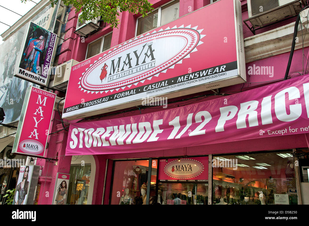 The Fashion Gallery store Kuala Lumpur Malaysia Asia Stock Photo Alamy