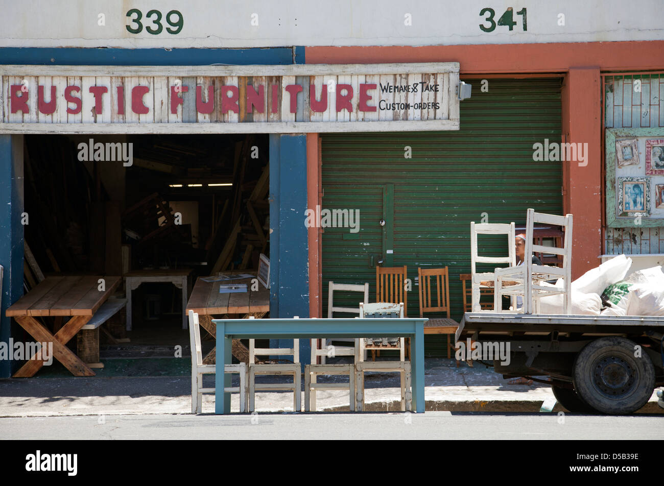 Rustic Furniture Store in Woodstock Cape Town South Africa