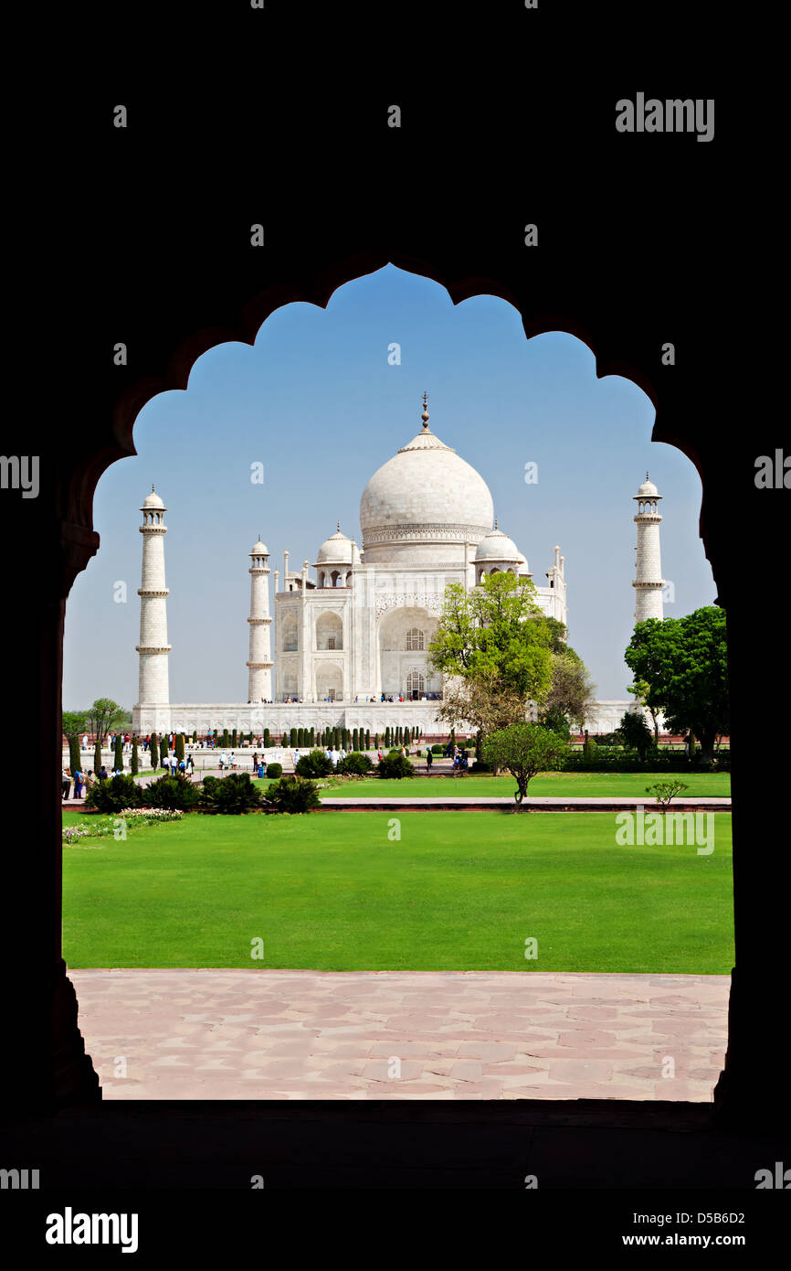 Taj Mahal, Agra, Uttar Pradesh, India Stock Photo Alamy