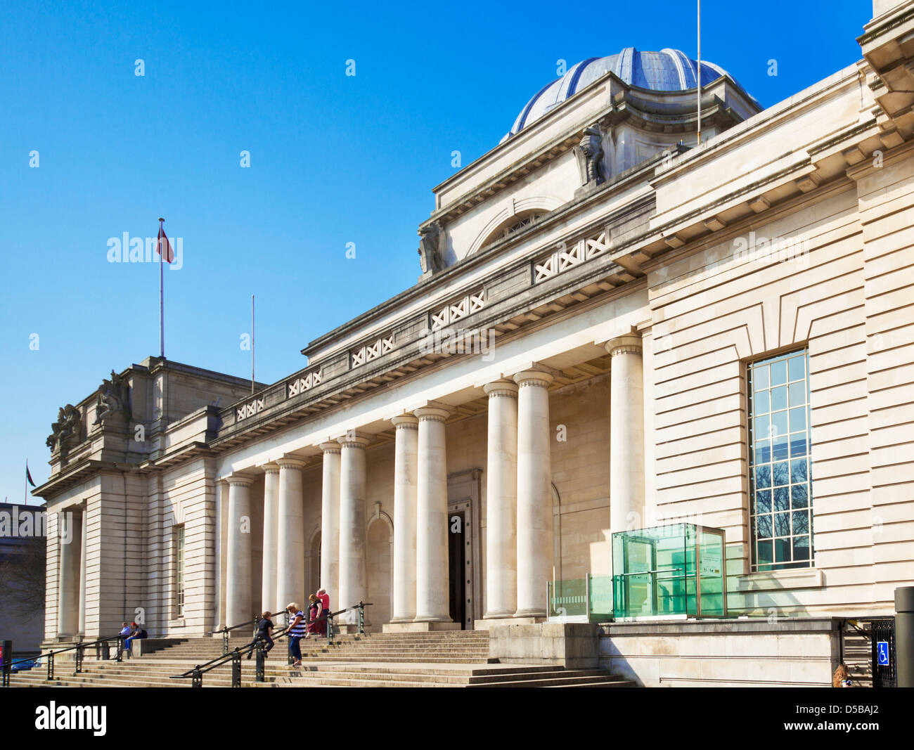 National Museum of wales Cardiff, Cathays park Cardiff South Glamorgan South Wales GB UK EU Europe Stock Photo