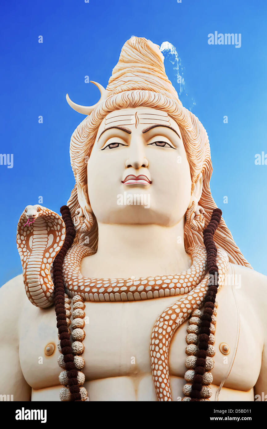 Lord Shiva Statue, Bangalore, India Stock Photo Alamy
