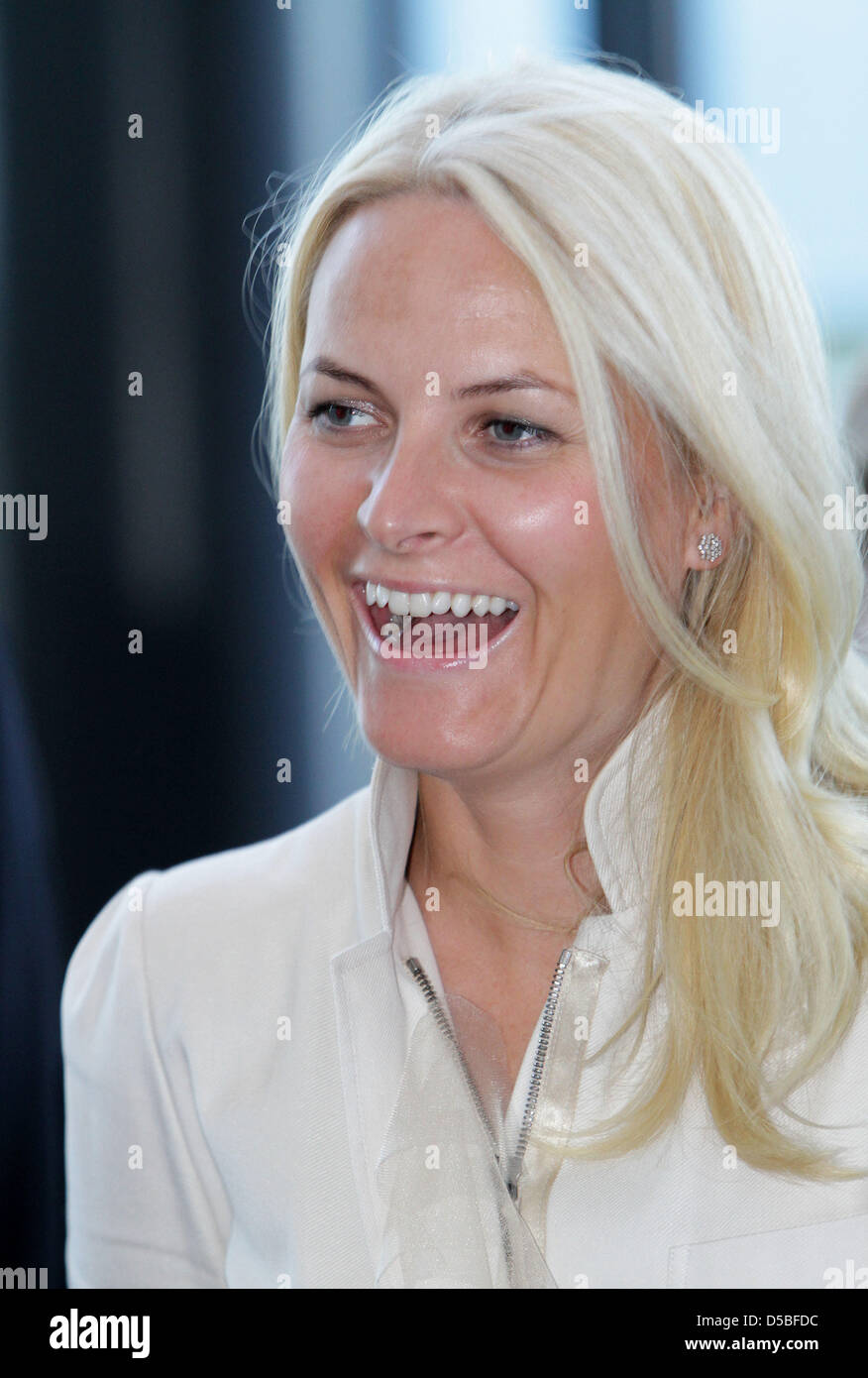 Crown Princess Mette-Marit visits Setsedal Mineralpark Norwegian on 31 ...