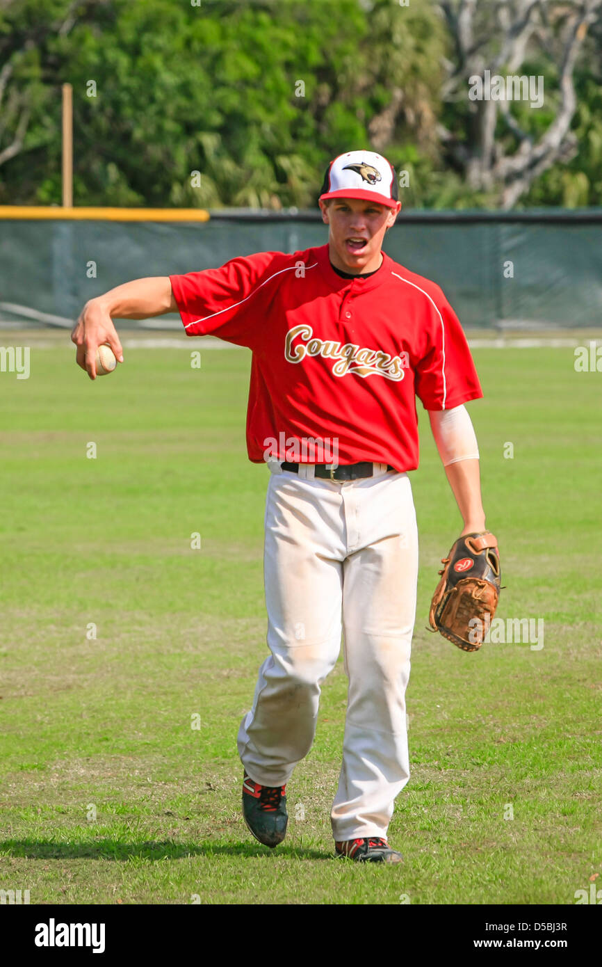 Cardinal Mooney High School Baseball team the Cougars taking on the