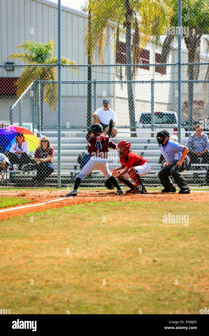 Cardinal Mooney High School Baseball team the Cougars taking on the