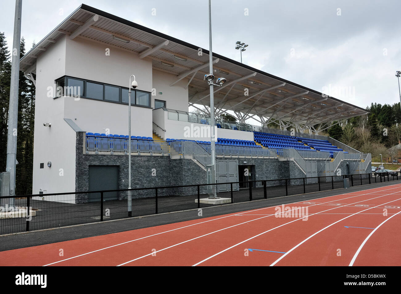 Dame mary peters track and athletics ground hires stock photography