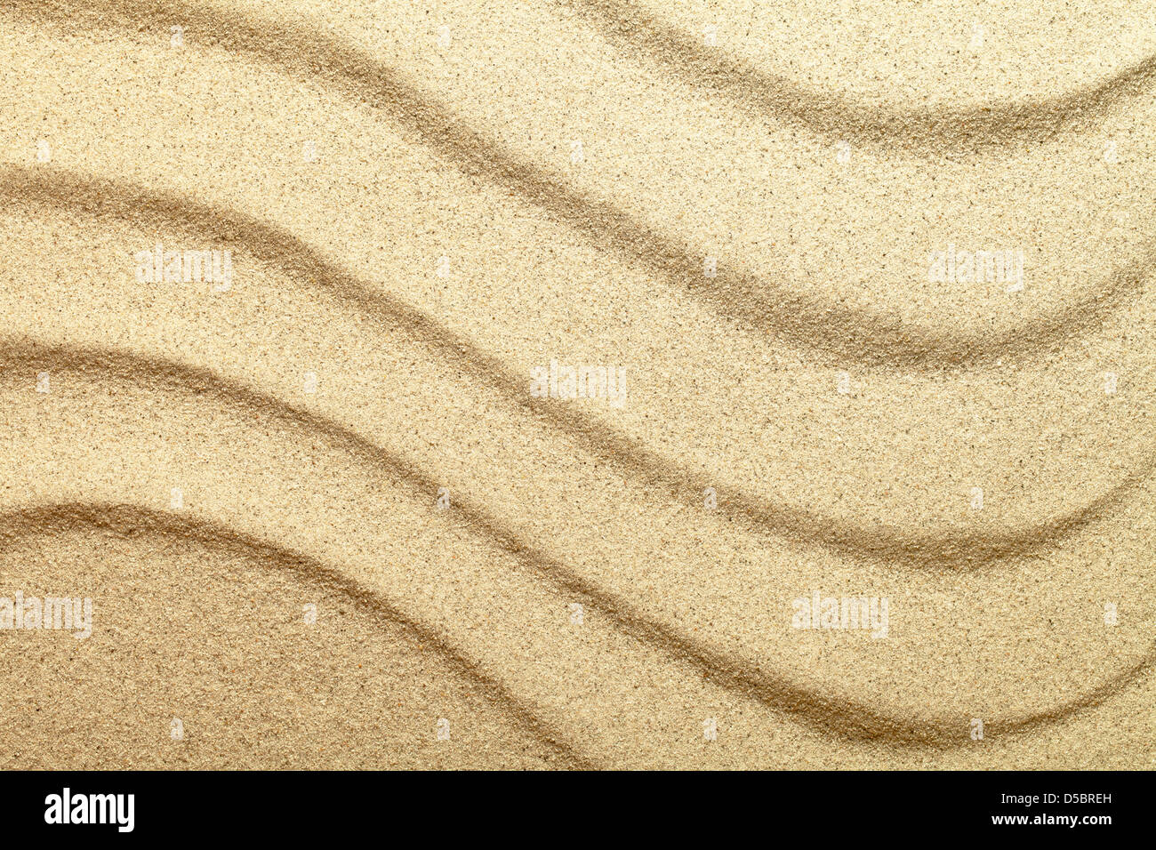 Sand background. Sandy beach texture. Top view Stock Photo