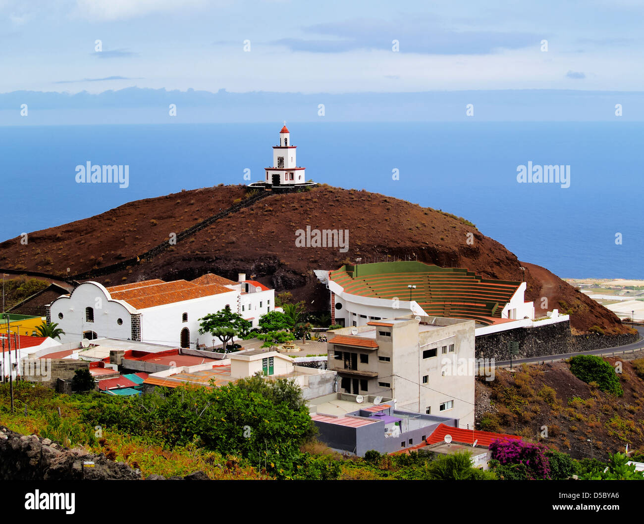 Candelaria Church, Frontera Region, Hierro, Canary Islands Stock Photo