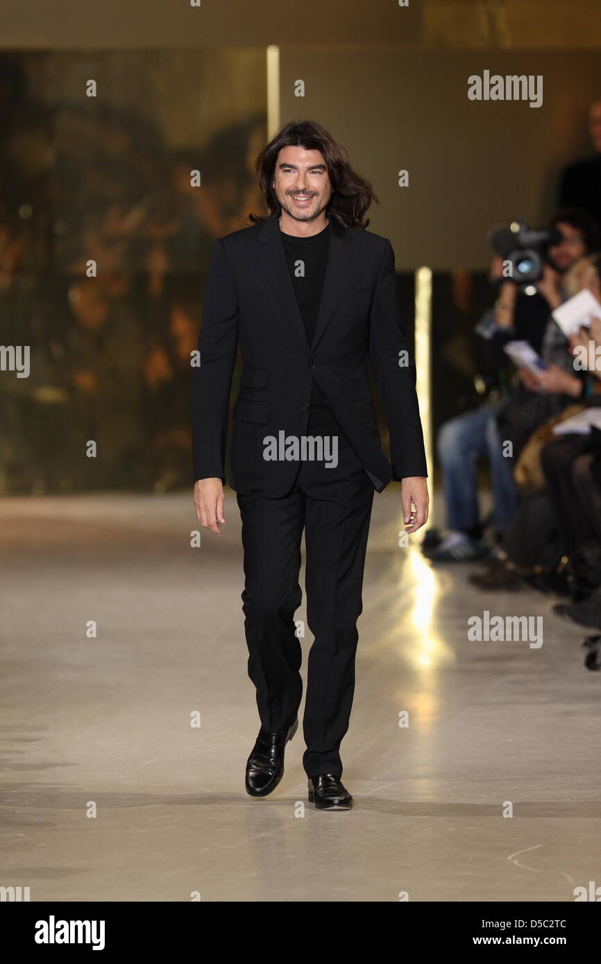 Stephen Roland Stephane Rolland pictured at the presentation of his Haute Couture ...