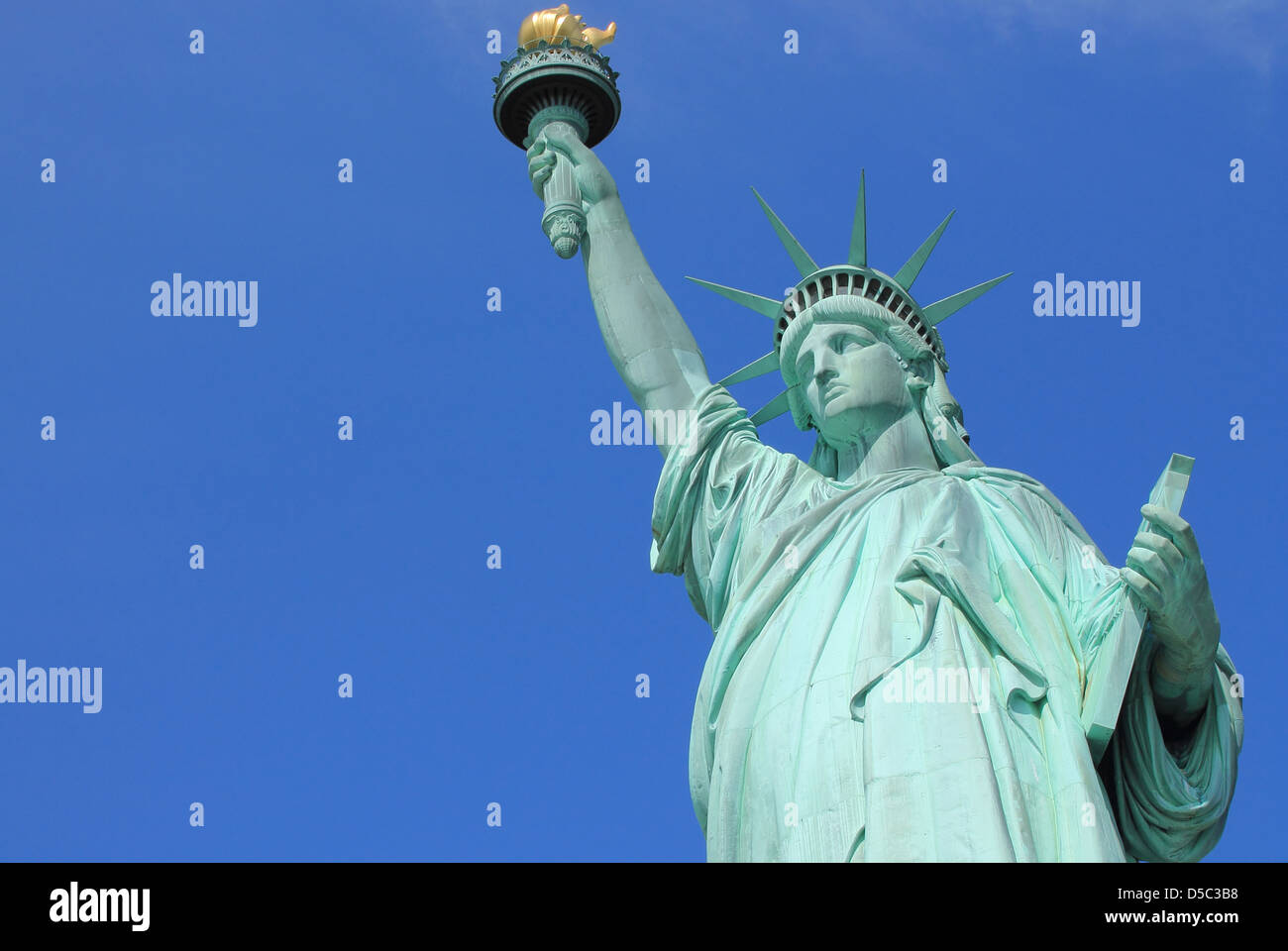 new york, statue of liberty Stock Photo