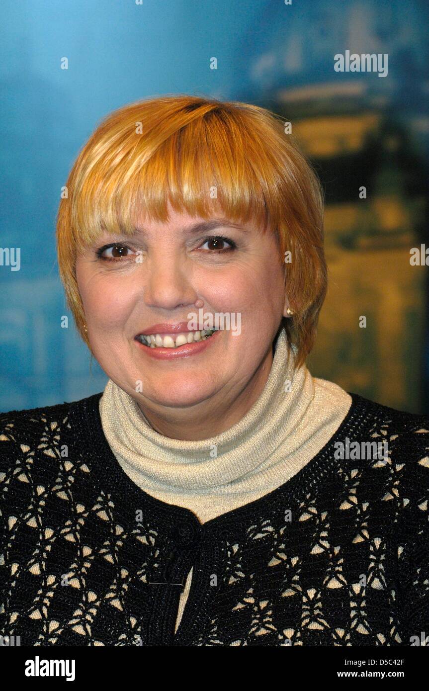 Co-chairman of The Greens party Claudia Roth pictured during the ...