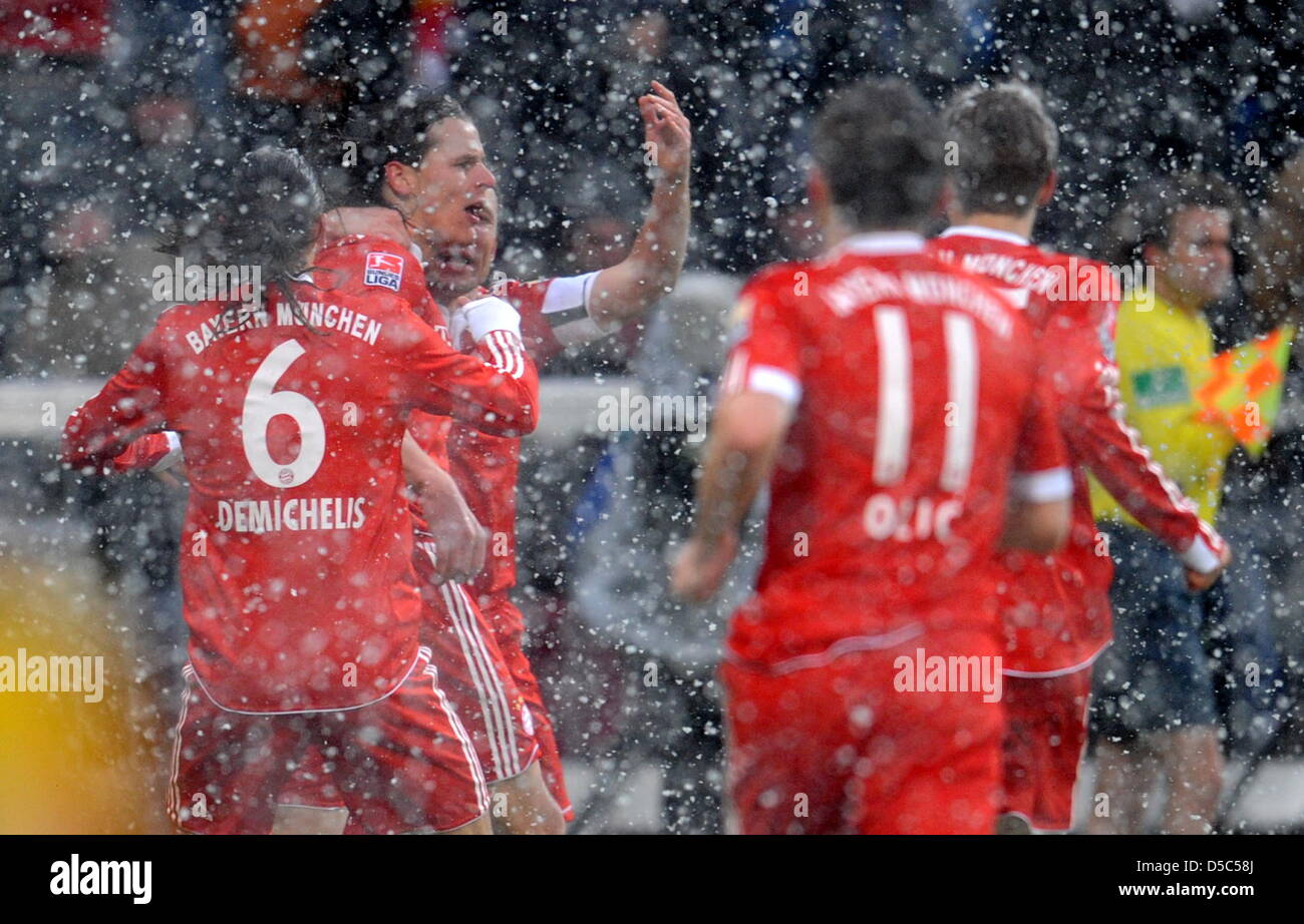 Fussball Bundesliga 20 Spieltag Fc Bayern Munchen 1 Fsv Mainz 05 Stock Photo Alamy