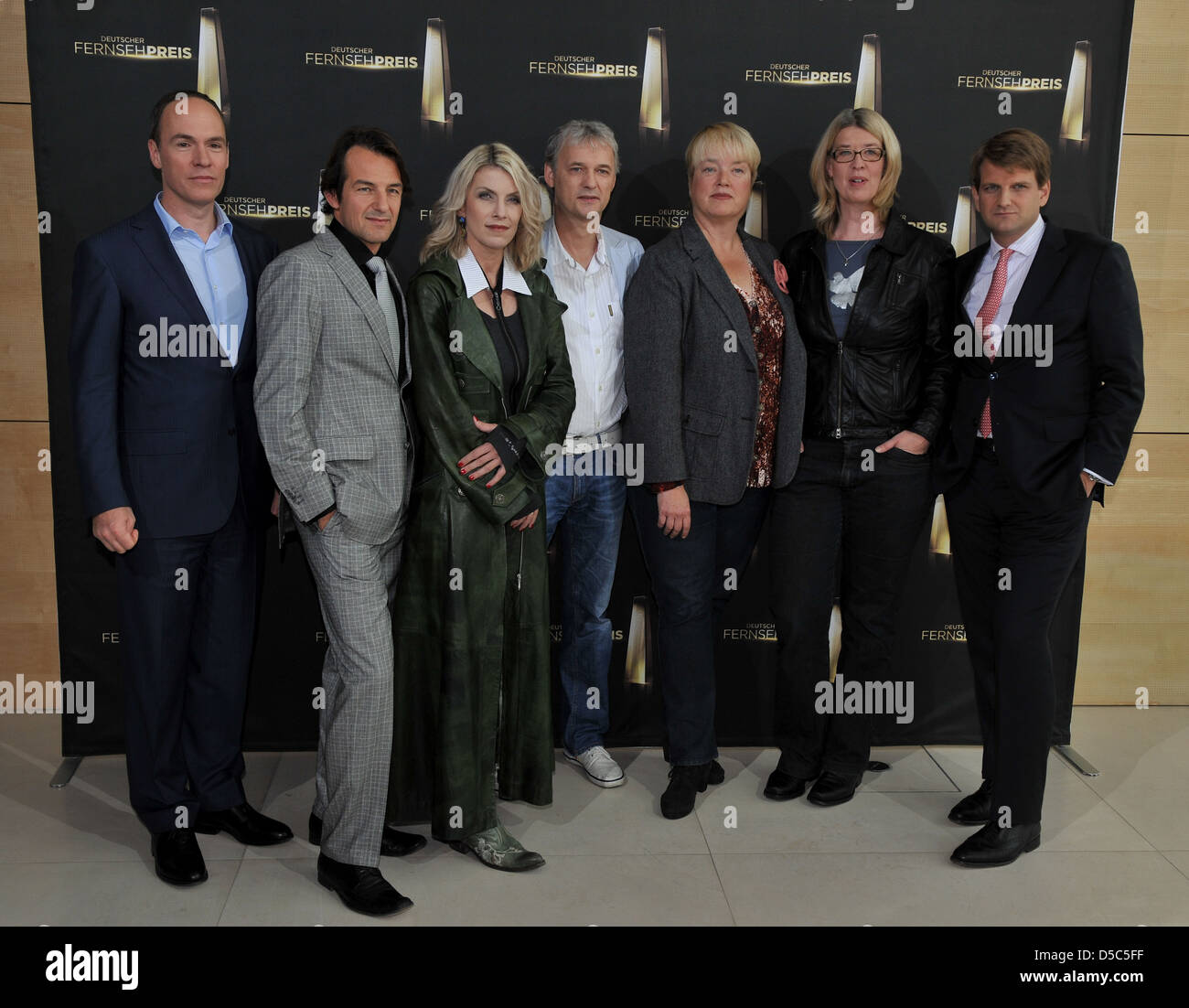 Jury members Christoph Keese, Hans-Werner Meyer, Else Buschheuer, Dieter Anchlag, Christiane Ruff, Leopold Hoesch and Klaudia Stock Photo