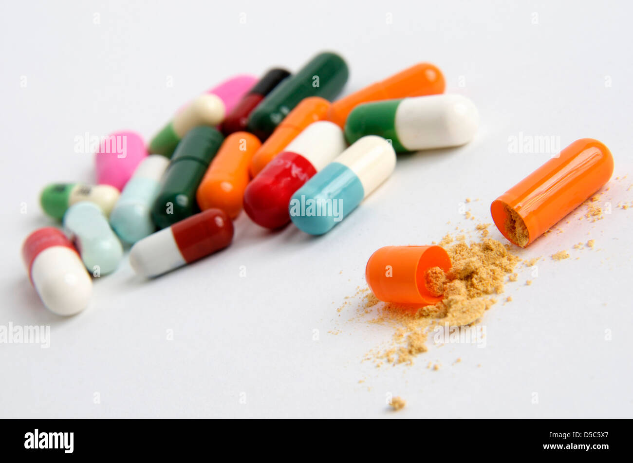 Pills / Capsules Stock Photo
