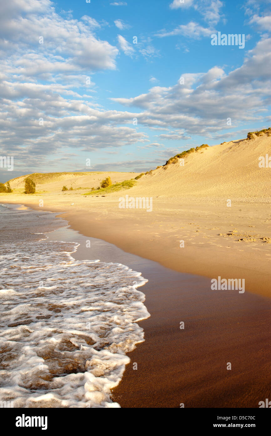 BEACH MOUNT BALDY DUNE INDIANA DUNES NATIONAL LAKESHORE PORTER LAKE