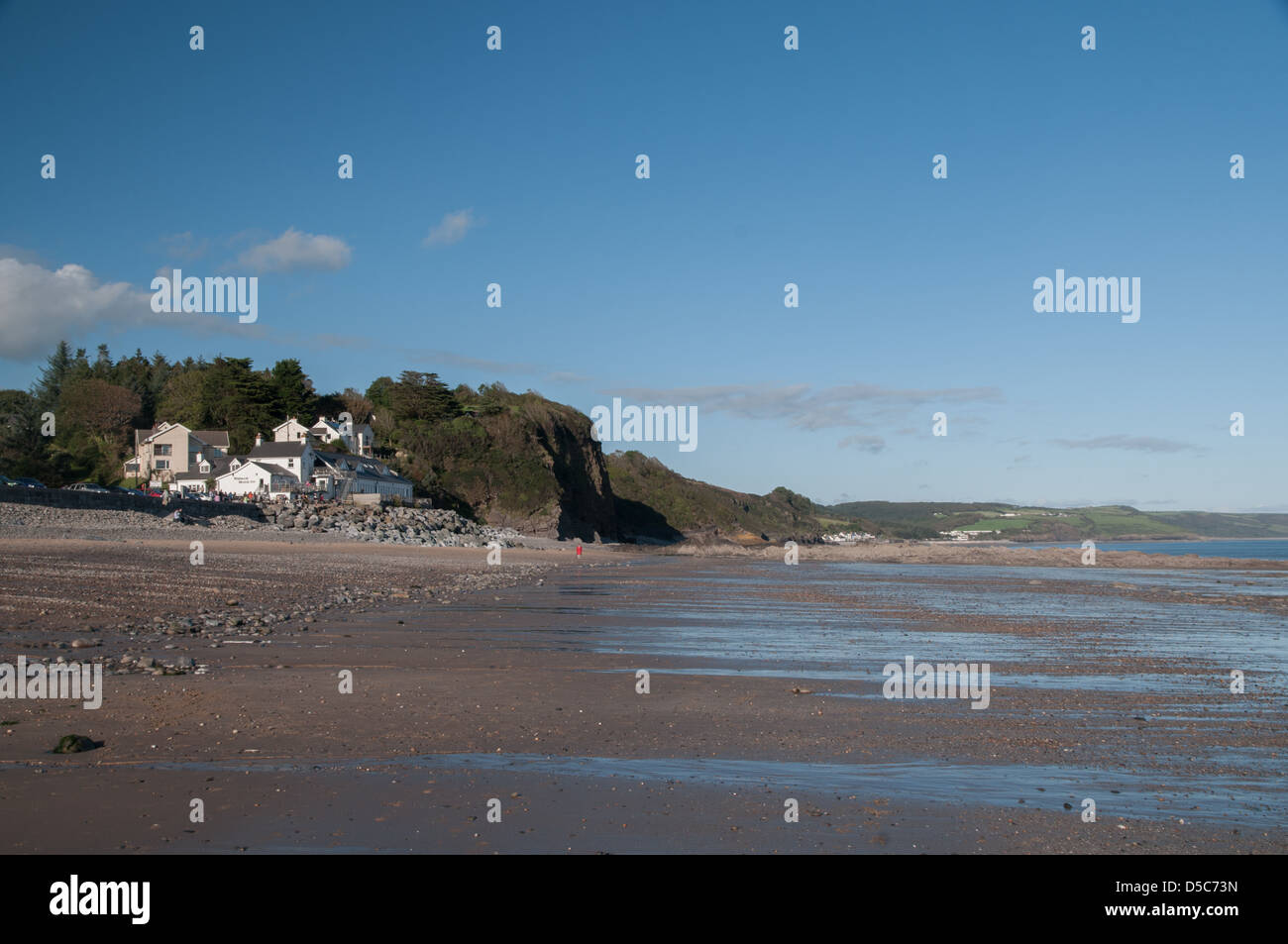 Wiseman's Bridge in Pembrokeshire Wales Stock Photo Alamy