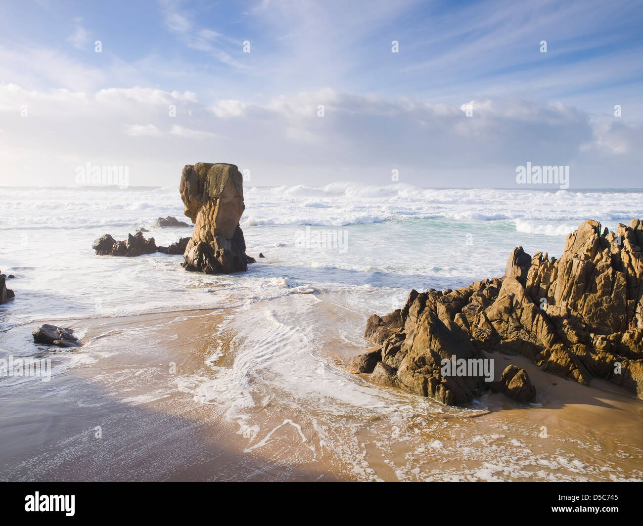 Beauty seascape in a sunny day Stock Photo