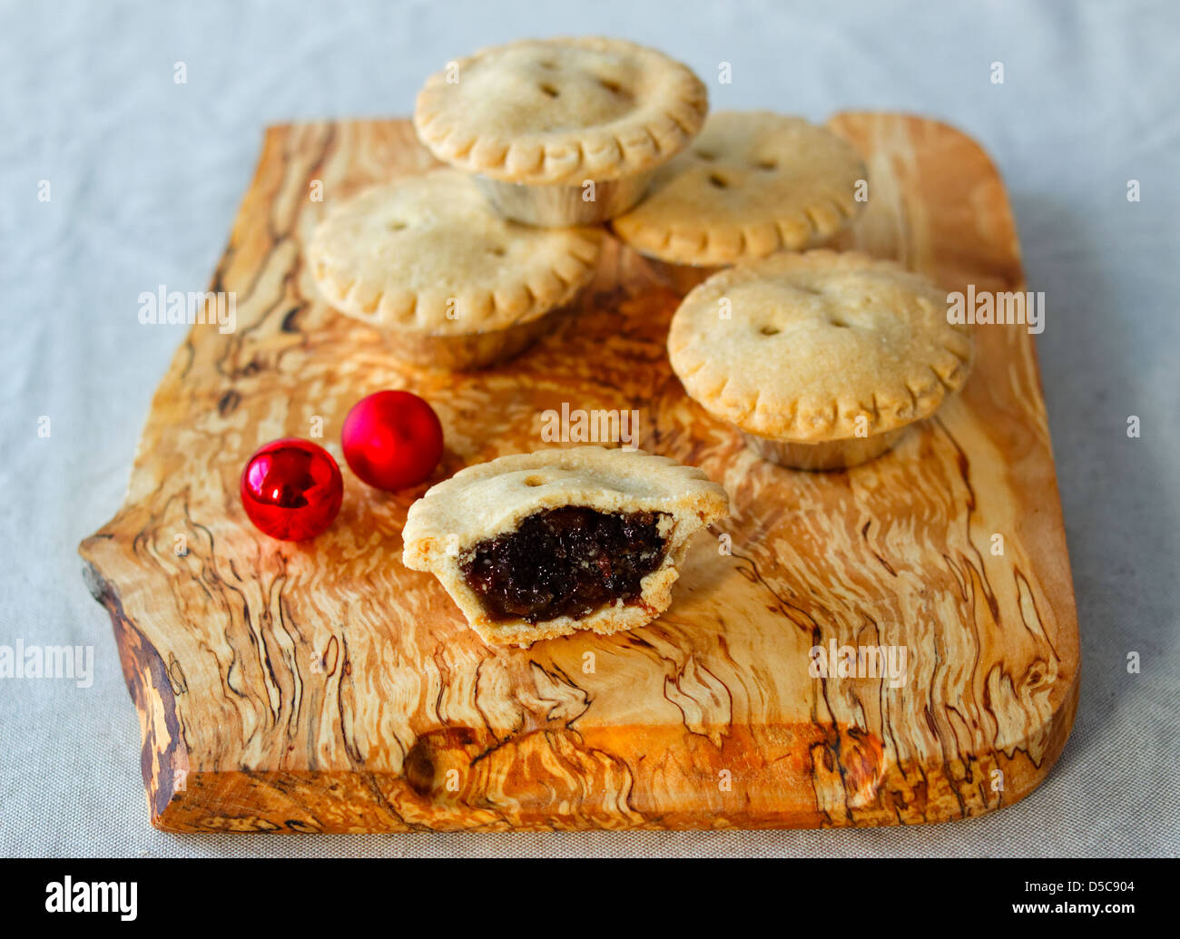 Mince Pies Stock Photo