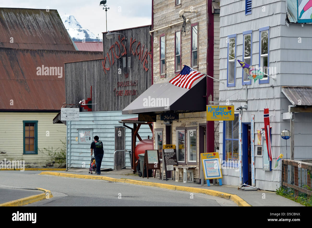 Petersburg alaska street hires stock photography and images Alamy