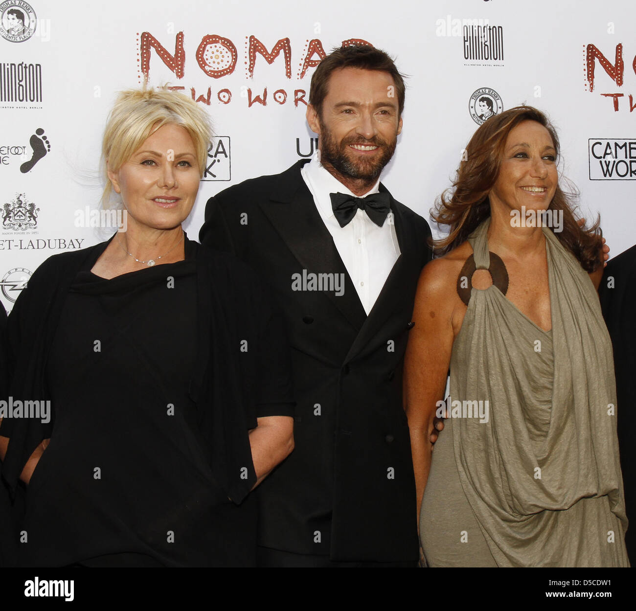 DeborraLee Jackman, Hugh Jackman, Donna Karan the gala dinner for the